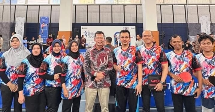 Kompak dan Bersemangat, Tim Tenis BRI Region 6/Jakarta 1 Cerminkan Work Life Balance BRILiaN
