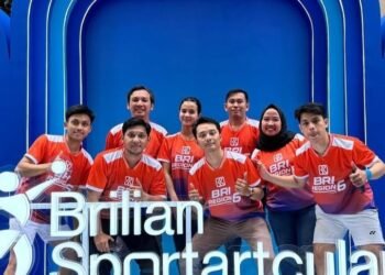 Dipenuhi Talenta Muda, Tim Bulutangkis BRI Region 6 Penuh Energi untuk Berprestasi