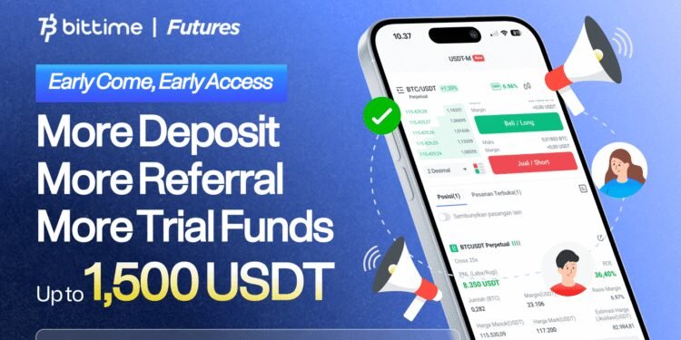 Bittime Catatkan Ribuan Partisipan pada Program Waitlist Bittime Beta Flexible Futures Batch Pertama
