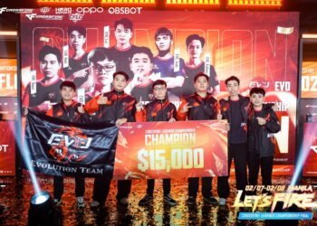 Evolution Team (EVO) Raih Gelar Juara Perdana CrossFire: Legends Championship Asia Tenggara