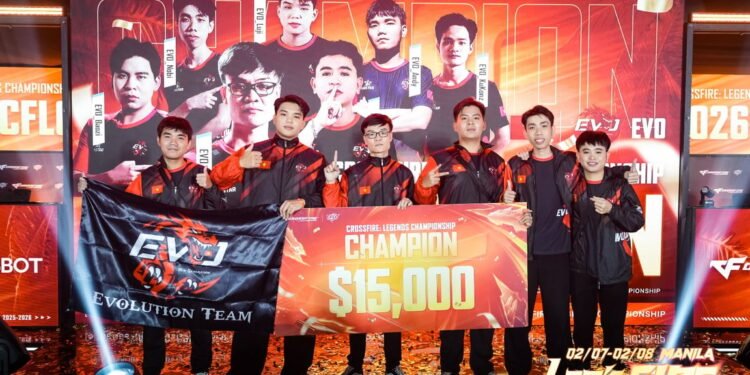 Evolution Team (EVO) Raih Gelar Juara Perdana CrossFire: Legends Championship Asia Tenggara