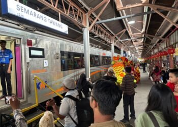 Hari Terakhir Periode Libur Imlek, Volume Penumpang KA di Wilayah Daop 4 Semarang Capai 45 Ribu Lebih