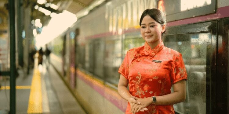 KAI Services Hadirkan Nuansa Imlek dalam Perjalanan Kereta Api