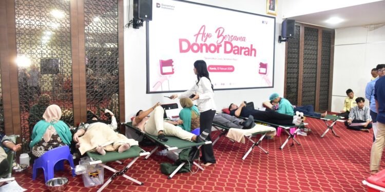 Bentuk Kepedulian Sosial kepada Masyarakat, KAI Services Gelar Kegiatan Donor Darah