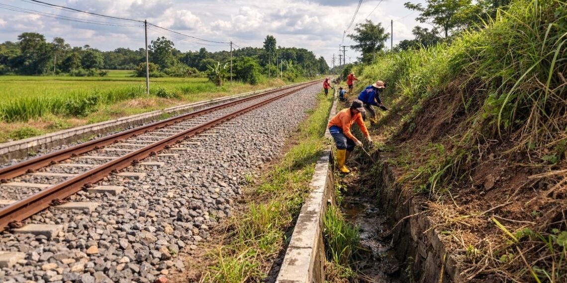 Antisipasi Cuaca Ekstrem, KAI Daop 9 Jember Perkuat Infrastruktur dan Siagakan Petugas Ekstra