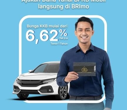 Optimalkan Nilai Kendaraan, BRI Finance Hadirkan  Solusi Dana Tunai Cepat dan Aman