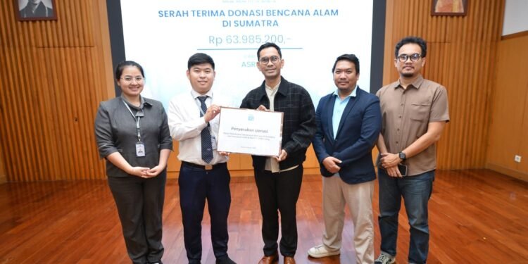 ASRI Salurkan Bantuan Pemulihan Bencana Sumatra Melalui Yayasan Buddha Tzu Chi Indonesia