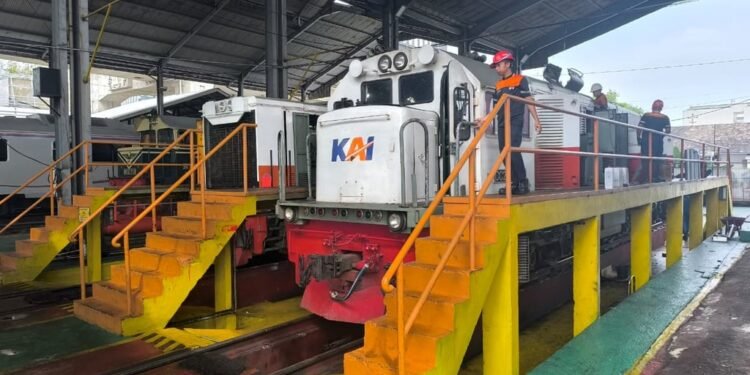 Pastikan Mudik Aman, KAI Divre I Sumut Siagakan 31 Lokomotif dan 73 Kereta Laik Operasi
