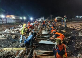 KAI Daop 9 Jember Perkuat Keselamatan Perjalanan KA melalui Upgrade Prasarana Sepanjang 2025