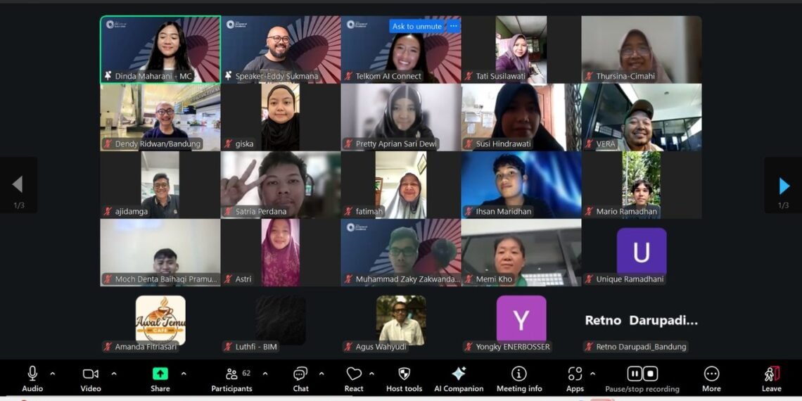 Telkom AI Center Dorong Kreator Siap Monetisasi dan Masuk Era Gig Economy