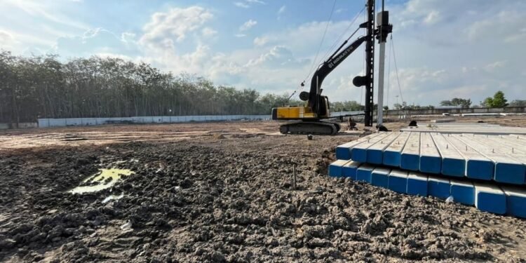 WSBP Suplai 12.258 Square Pile untuk Proyek Sekolah Rakyat di Sumatra Selatan