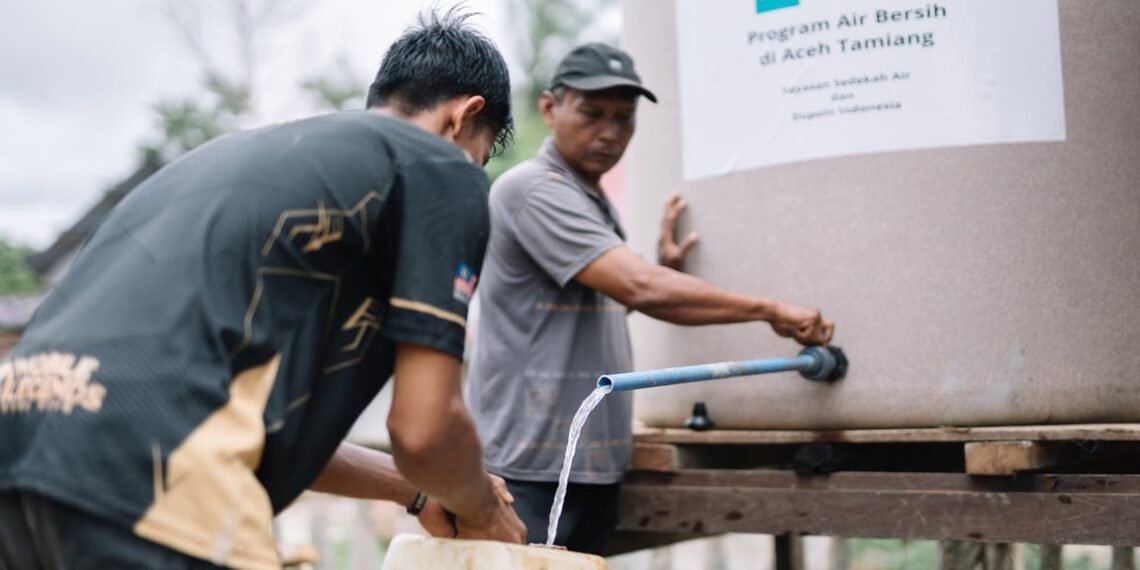 Program CSR Dupoin Sasar Akses Air Bersih bagi Warga Terdampak Banjir dan Longsor di Aceh Tamiang
