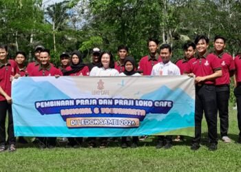 Tingkatkan Pelayanan Kepada Pelanggan, Loko Café Gelar Pembinaan Praja Praji di Kaliurang