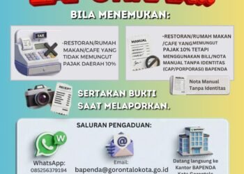 RM dan Restoran Bakal Disanksi Jika Gunakan Bill Manual Tanpa Cap Bapenda