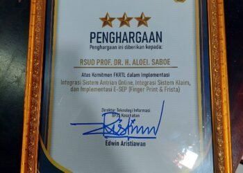 Tak Lagi Defisit, RSAS Di Era Pemerintahan AIR Terima Penghargaan