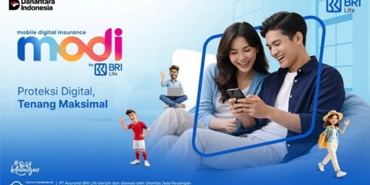 BRI Life Luncurkan Produk Asuransi Digital “MODI” (Mobile Digital Insurance), Proteksi Digital Tenang Maksimal