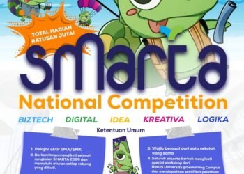 BINUS University @Semarang Gelar SMARTA 2026, Wadah Inovasi Pelajar untuk Masa Depan Berkelanjutan