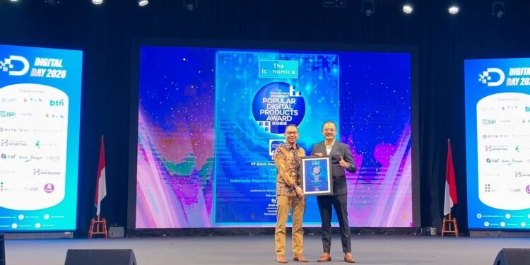 Bank Raya Raih Penghargaan Indonesia Popular Digital Product Awards 2026, Perkuat Posisi sebagai Bank Digital Pilihan Masyarakat