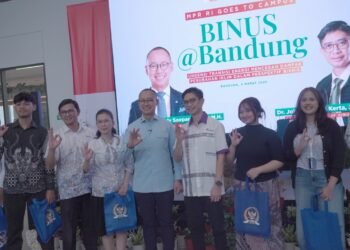 Wakil Ketua MPR RI Hadir di BINUS @Bandung Bahas Peran Generasi Muda dan Dunia Usaha Untuk Masa Depan Berkelanjutan