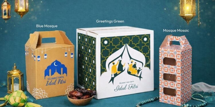 Rangkaian koleksi Ramadhan dari Mulia Box yang menawarkan berbagai pilihan desain orisinal untuk mempercantik hantaran Idul Fitri.
