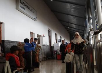 Stasiun Tasikmalaya Jadi Stasiun Tersibuk Ketiga Setelah Bandung dan Kiaracondong pada 5 Hari Angkutan Lebaran 2026