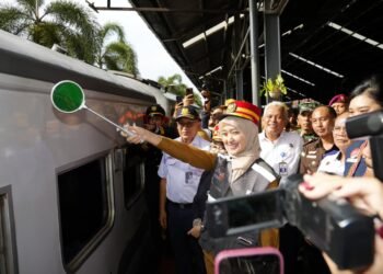 Wakil Gubernur Lampung Lepas 1.616 Peserta Mudik Gratis, Manfaatkan Layanan Kereta Api untuk Perjalanan Aman dan Nyaman