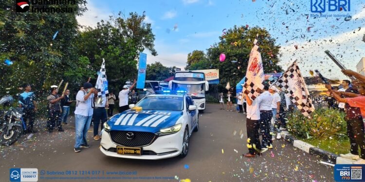 Mudik Bersama, Berbagi Harapan 2026: BRI Regional Office Jakarta 1 Lepas Ratusan Pemudik