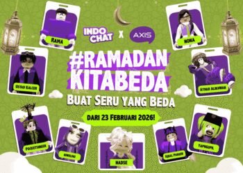 AXIS Bersama EVOS Ramaikan Roblox Lewat Aktivasi #RamadanKitaBeda di Map Indo Chat