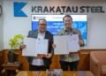 Perkuat Rantai Pasok Nasional, Krakatau Steel Group Tandatangani Perjanjian Pasokan Jangka Panjang (LTSA) dengan Kerismas Group