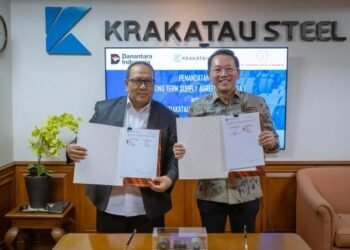 Perkuat Rantai Pasok Nasional, Krakatau Steel Group Tandatangani Perjanjian Pasokan Jangka Panjang (LTSA) dengan Kerismas Group