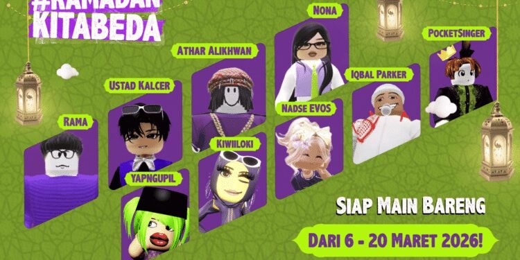 AXIS dan EVOS Hadirkan Pengalaman Ramadan Interaktif di Roblox Lewat Aktivasi #RamadanKitaBeda