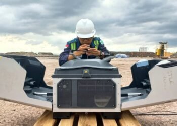 Survei Stockpile dan Pemantauan Lereng Tambang Otomatis dengan DJI Dock 3