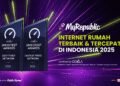 MyRepublic Indonesia Kembali Raih 2 Penghargaan Ookla: Internet Rumah Terbaik dan Tercepat di Indonesia