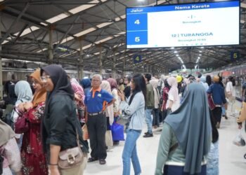 KAI Daop 2 Bandung Layani Hampir 415 Ribu Pelanggan Selama 12 Hari Angkutan Lebaran 2026