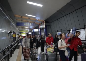 Dua Hari Pasca Idul Fitri 1447 H, Volume Penumpang KA di Daop 2 Bandung Masih Tinggi