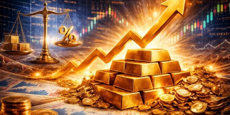 Emas Rebound Setelah Koreksi Tajam, Pasar Uji Arah di Tengah Tekanan Suku Bunga