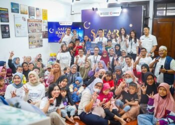 Bantuan Bagi Anak Penyandang Kanker dalam Rangkaian Safari Ramadan MIND ID