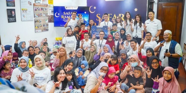 Bantuan Bagi Anak Penyandang Kanker dalam Rangkaian Safari Ramadan MIND ID