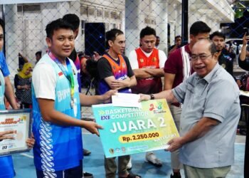 Turnamen Basketball 3×3 Resmi Ditutup, Sekda Ismail  Ingatkan Pentingnya Kebersamaan dan Sportivitas