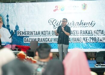 Dihadapan Warga Kelurahan Paguyaman, Wawali Indra Paparkan Agenda Strategis Pemkot