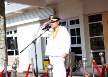 Peringatan Hari OTDA Ke 30, Wali Kota Adhan Sampaikan Pesan Mendagri