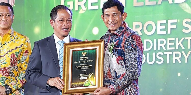 PROPER 2025, Maroef Sjamsoeddin Raih Green Leadership