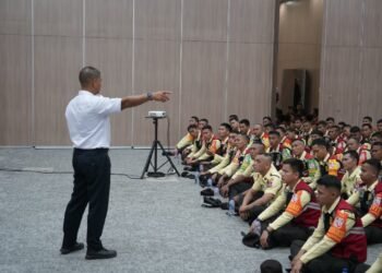KAI Perkuat Profesionalisme Personel Keamanan LRT Jabodebek melalui Pembinaan dan Evaluasi