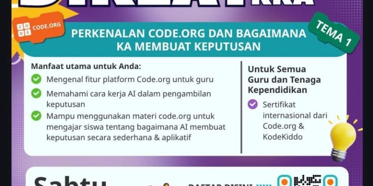 Resmi, Indonesia Punya Perwakilan “Mitra Pemimpin Global” di Bidang Koding dan Kecerdasan Artifisial