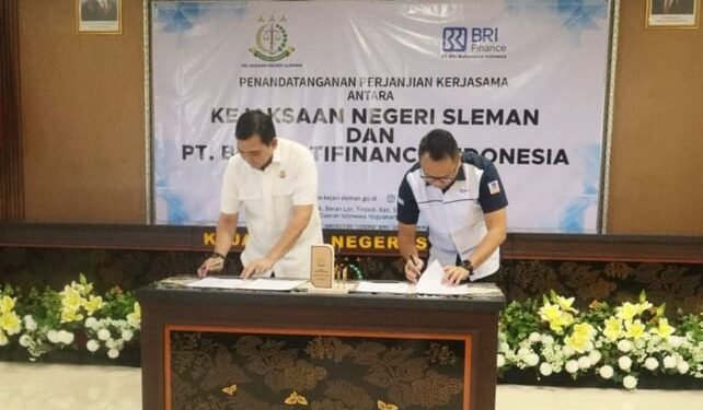 Dukung Pertumbuhan Berkelanjutan, BRI Finance Jalin Sinergi Strategis dengan Kejaksaan Negeri Sleman