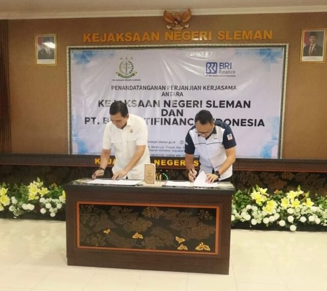 Dukung Pertumbuhan Berkelanjutan, BRI Finance Jalin Sinergi Strategis dengan Kejaksaan Negeri Sleman