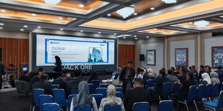 Mini Town Hall Triwulan I 2026, BRI Region 6 Perkuat Evaluasi Kinerja dan Strategi Bisnis