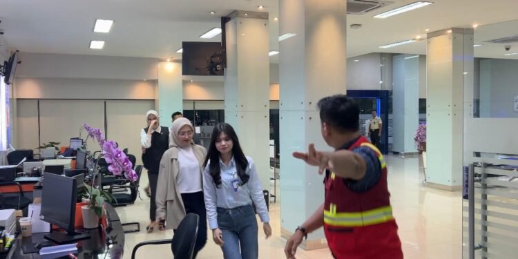 Simulasi Bencana BCM, BRI Branch Office Veteran Tingkatkan Kesiapsiagaan Operasional