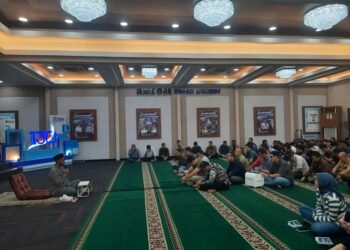 Pengajian Rutin di Jackone Hall, Pekerja BRI Region 6 Perdalam Pemahaman Ibadah