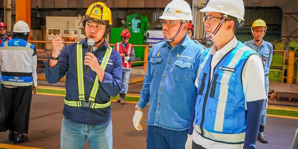 Krakatau Steel Perkuat Sinergi Strategis: Mengakselerasi Hilirisasi,  Menjaga Kedaulatan Baja Nasional